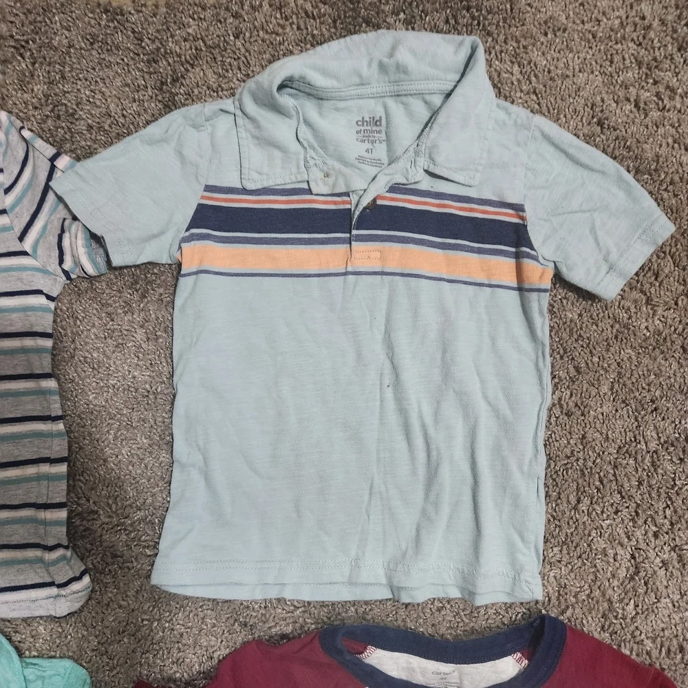 Carter's Assorted Striped and Solid Tees